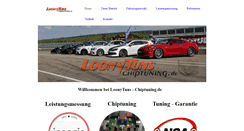 Desktop Screenshot of loonytuns-chiptuning.de